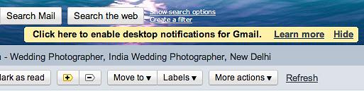 GMail Desktop Notifications