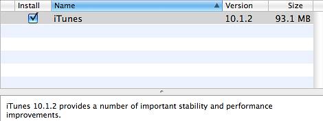 iTunes 10.2.1 changelog