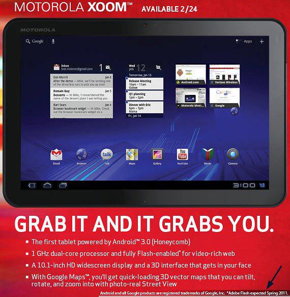 Motorola Xoom Ad
