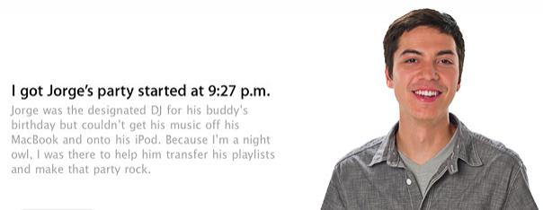 students work for Αpple