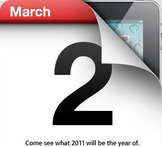 Apple iPad 2 event