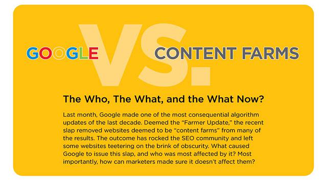 Google VS Content Farms