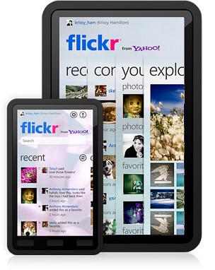 flickr windows 7 phone app