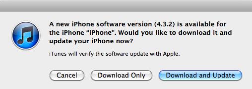 Apple iOS 4.3.2