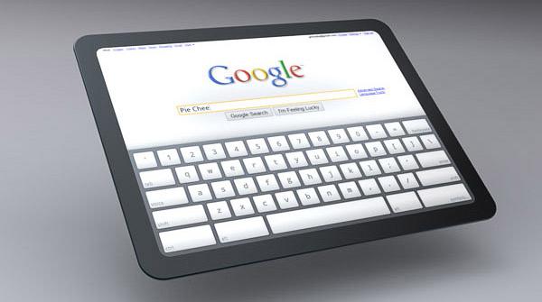Google Tablet Mockup