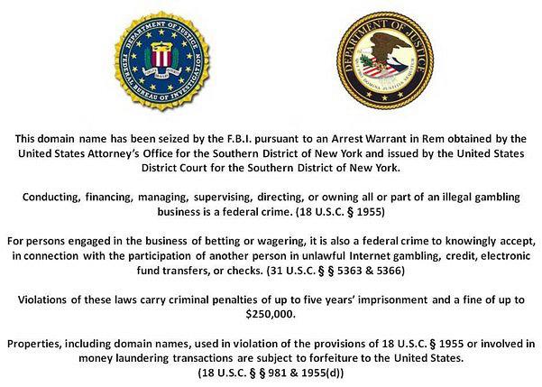 Seizure Notice Seizure Notice