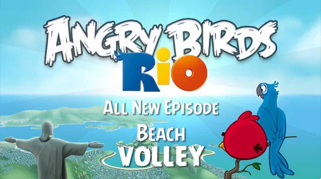 Angry Birds Rio Beach Volley