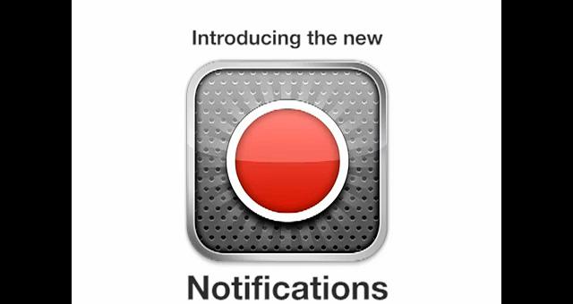 iOS Notification System Concept