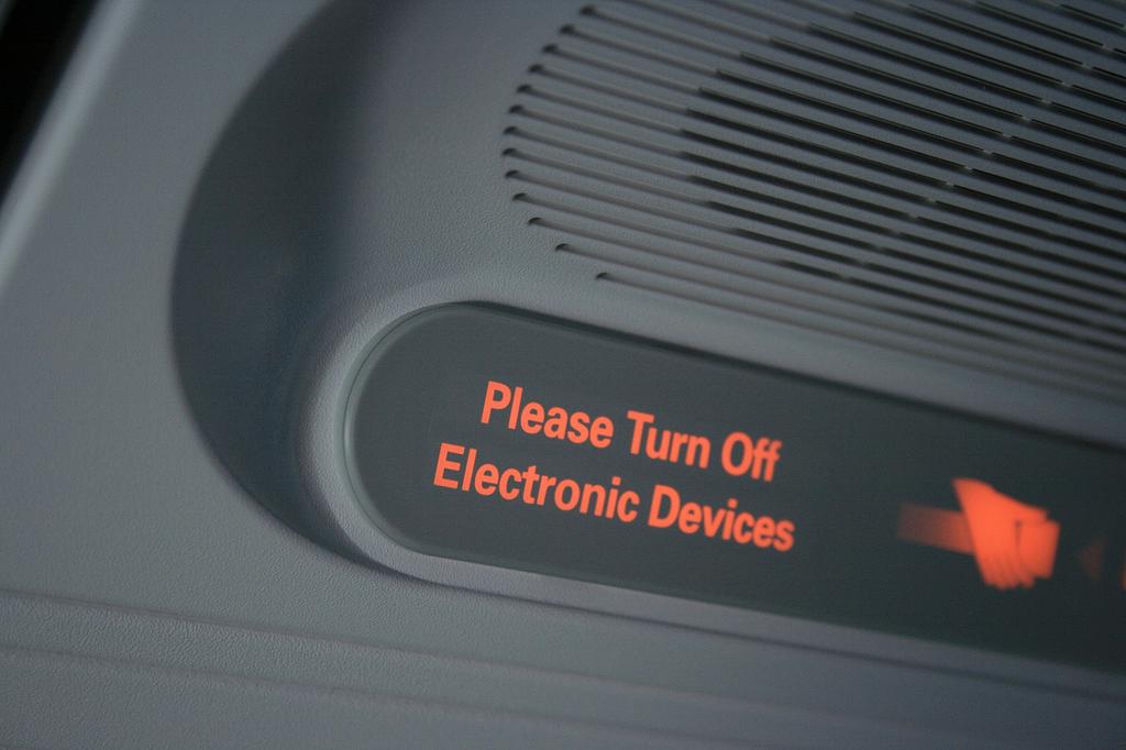 turn off electronic devices