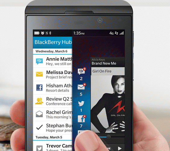 BlackBerry Z10 Smartphone - BlackBerry 10 Touch Phone - US