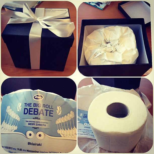 Zewa Big Roll Debate Invitation