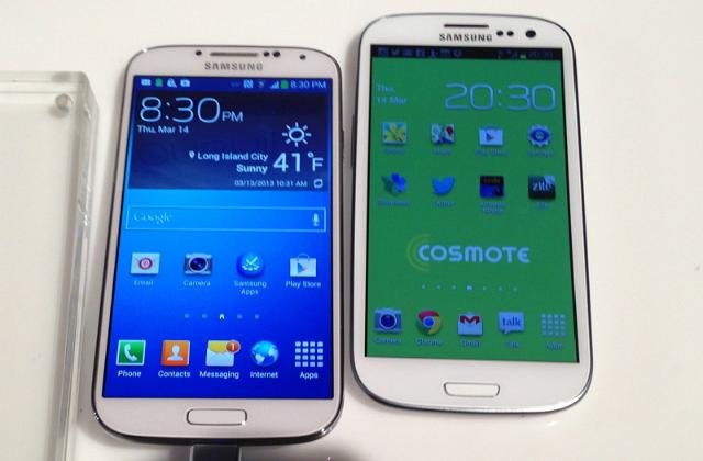 Galaxy S IV vs Galaxy S III