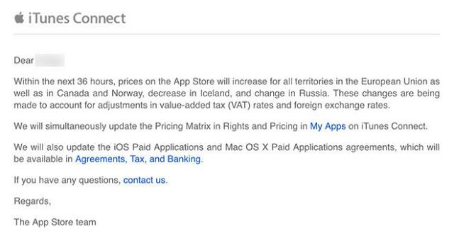 itunes-connect-email-app-store-price-increase