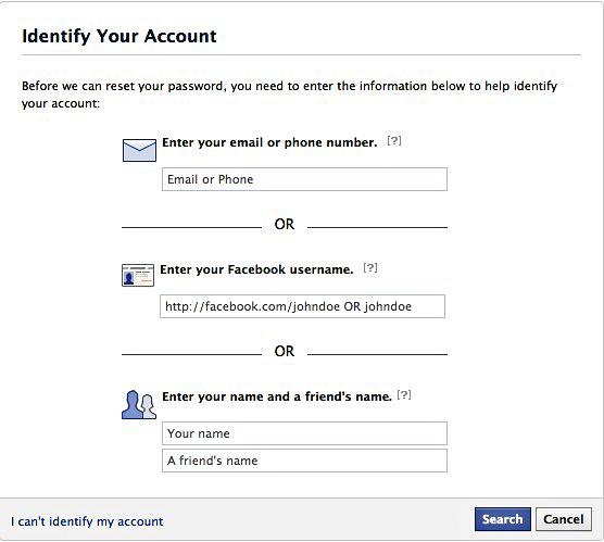 Facebook Security Problem Facebook Security Problem