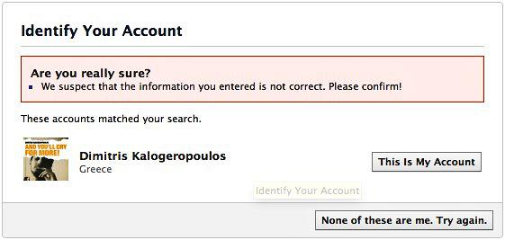 Facebook Security Problem Facebook Security Problem