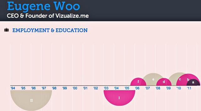 vizualize.me screenshot