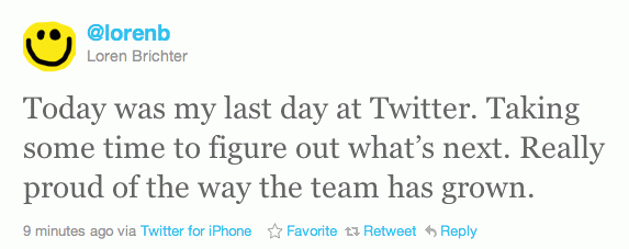 Loren Brichter Leaves Twitter