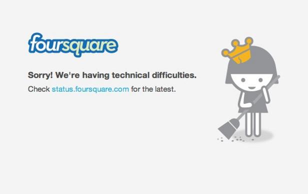 Foursquare Outage